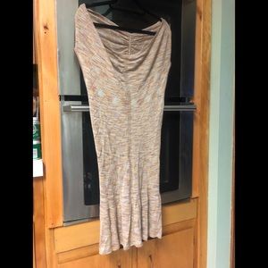 Moth M beige Sweater top for that small curvy gal!